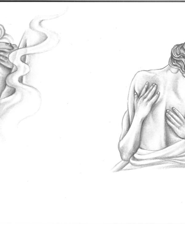 «Fumo e pelle» — illustrazione di Elena Chiappini