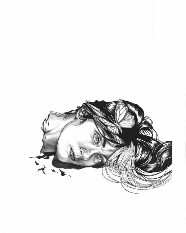 «Brigitte 2» — illustrazione di Elena Chiappini
