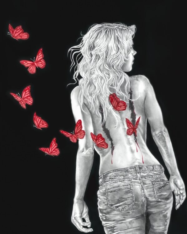 «Butterfly Blood» — illustrazione di Elena Chiappini
