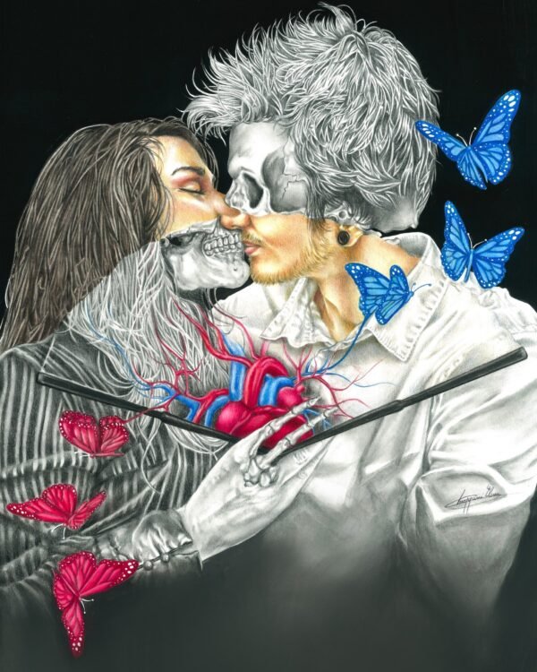 «Butterfly Couples» — illustrazione di Elena Chiappini