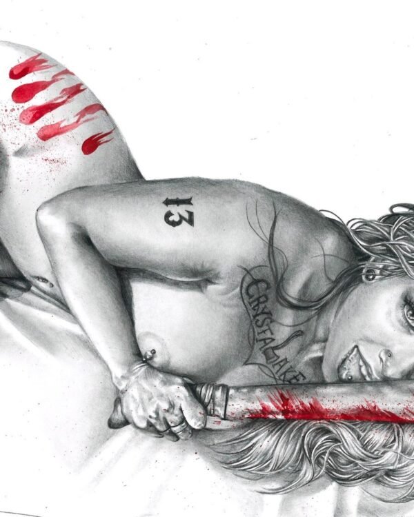 «Friday 13» — illustrazione di Elena Chiappini