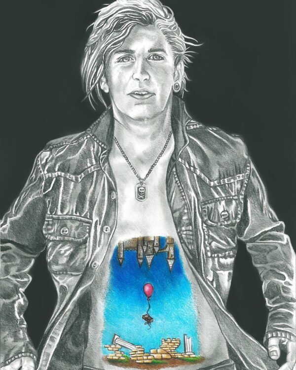 «Mirko (ritratto)» — illustrazione di Elena Chiappini