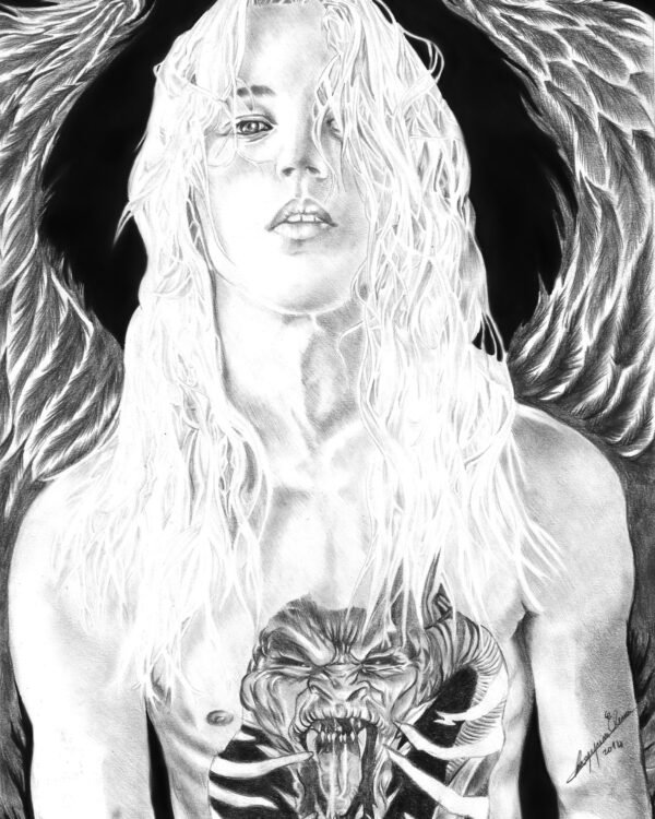 «NFT Angel 6» — illustrazione di Elena Chiappini