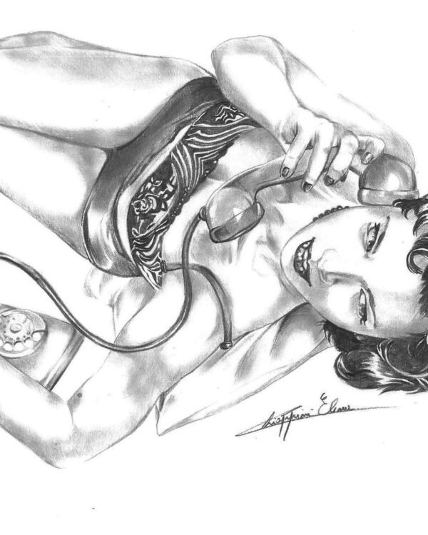 «Pin Up 3» — illustrazione di Elena Chiappini