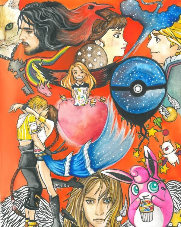 «Fandom» — illustrazione di Elena Chiappini