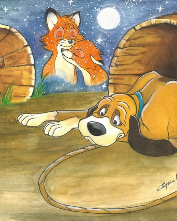 «Red e Toby — True Story 2» — illustrazione di Elena Chiappini