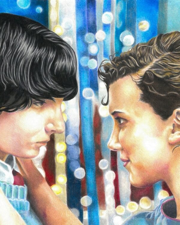 «Stranger Things Love» — illustrazione di Elena Chiappini